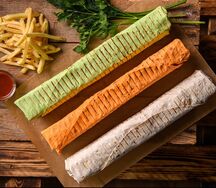 Люля-кебаб в лаваше с бараниной