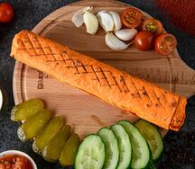 Шаурма куриная на мангале