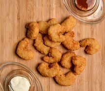 Креветки в кляре