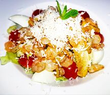 Цезарь с креветками