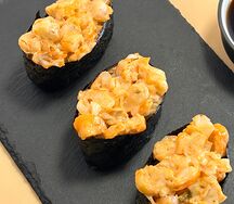 Гункан с креветками