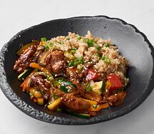 Wok рис с курицей