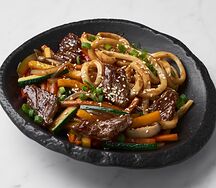 Wok удон острый терияки с говядиной