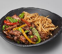 Wok рамен острый терияки со свининой