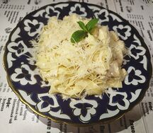 Паста Таглиателли из курицы