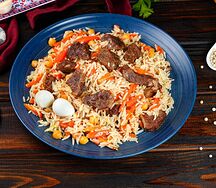 Плов и салат