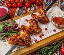Шашлык из куриных крылышек