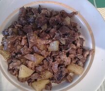 Джыз-быз с бараниной