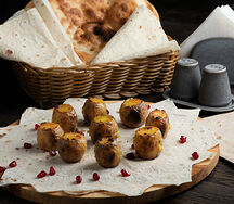 Картофель молодой с курдюком