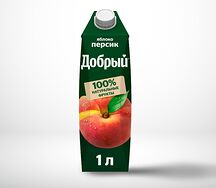 Сок Добрый яблоко-персик