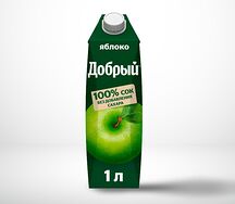 Сок Добрый Зелёное яблоко