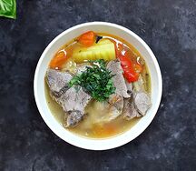 Шурпа с говядиной