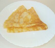Блин с маслом