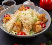 Цезарь с креветками