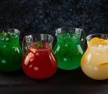 Домашний лимонад Манго-маракуйя