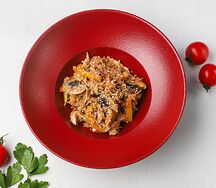 Классический вок с рисом и цыплёнком