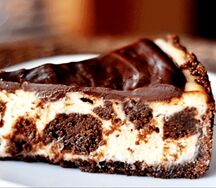 Чизкейк брауни