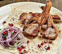 Каре барашка/ Lamp flank