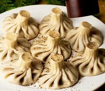 Хинкали с бараниной