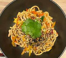 Лапша с курицей