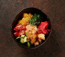 Поке с креветками