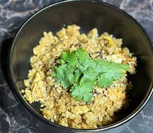 Жареный рис с яйцом