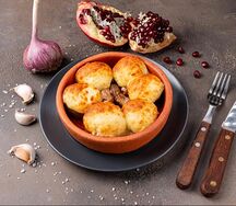 Грибные шапочки с сыром