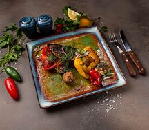 Овощи на мангале