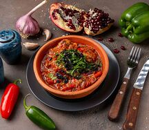 Чахохбили из курицы на кеци