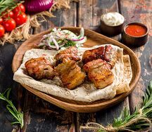 Шашлык из свиных ребрышек