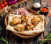 Шашлык из куриной грудки