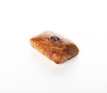 Самса с курицей и грибами