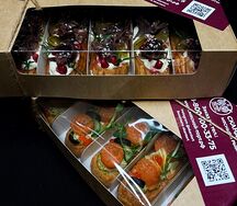 10 эклеров в крафтовой упаковке