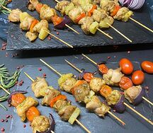 Куриные пикантные шашлычки 20 шт