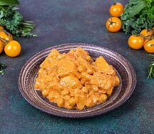 Нут c картофелем и карри