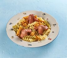 Макароны с сосисками