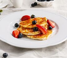 Панкейки с кленовым сиропом