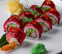 Темпура с креветкой и тунцом