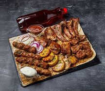 Ассорти шашлыков из баранины