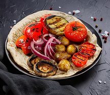 Овощи на углях ассорти