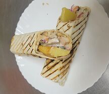 Шаверма с картошкой
