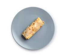 Блинчик с творогом и вишней