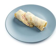 Блинчик с ветчиной и сыром