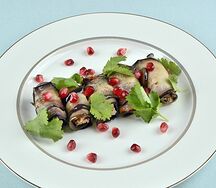 Грузинская закуска из баклажанов