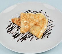 Блинчики с шоколадом