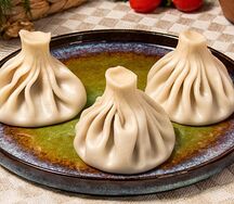 Хинкали с телятиной