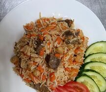 Плов с говядиной