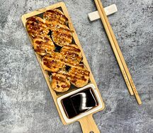Запечённый ролл с беконом