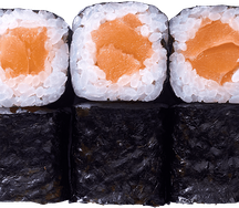 Ролл с лососем