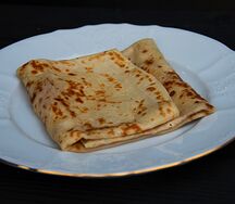 Блины с маслом